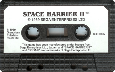 Space Harrier II - Cart - Front Image