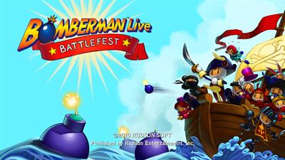 Bomberman Live: Battlefest - Screenshot - Game Title Image