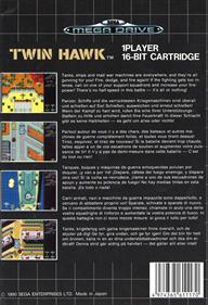 Twin Hawk - Box - Back Image