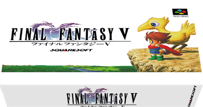 Final Fantasy V - Box - 3D Image