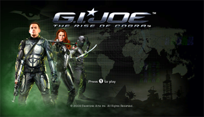G.I. Joe: The Rise of Cobra - Screenshot - Game Title Image