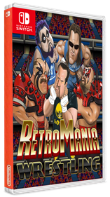 RetroMania Wrestling - Box - 3D Image