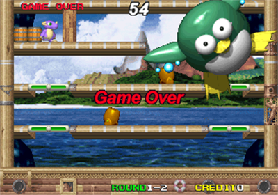 Penguin Brothers - Screenshot - Game Over Image