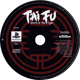 T'ai Fu: Wrath of the Tiger - Disc Image
