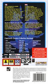 Capcom Classics Collection: Remixed - Box - Back Image