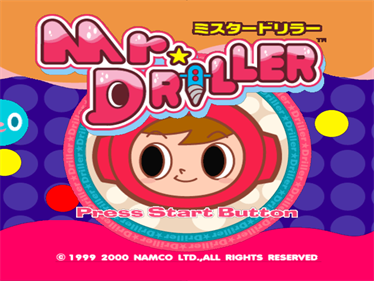 Mr. Driller - Screenshot - Game Title Image