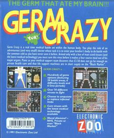 Germ Crazy - Box - Back Image