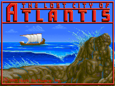 The Lost City of Atlantis - Screenshot - Game Title Image