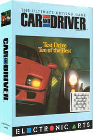 Car and Driver - Box - 3D Image