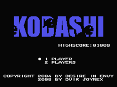 Kobashi - Screenshot - Game Select Image