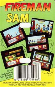 Fireman Sam - Box - Back Image