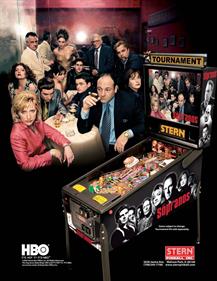 The Sopranos - Advertisement Flyer - Front Image