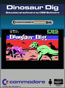 Dinosaur Dig - Fanart - Box - Front Image