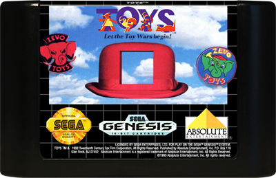 Toys: Let the Toy Wars Begin! - Cart - Front Image