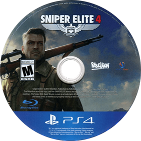 Sniper Elite 4 - Disc Image