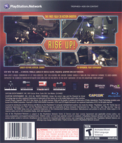 Dark Void - Box - Back Image