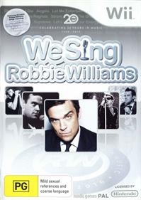 We Sing: Robbie Williams - Box - Front Image