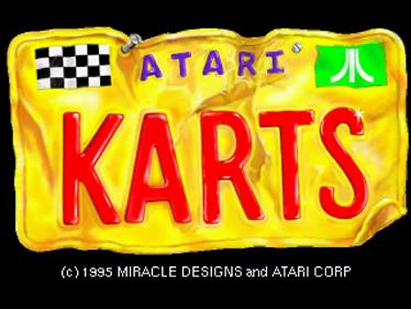 Atari Karts - Screenshot - Game Title