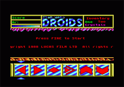Star Wars: Droids  - Screenshot - Game Title Image