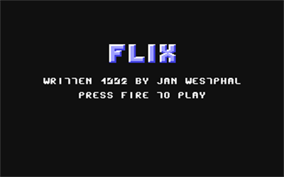 Flix - Screenshot - Game Title Image