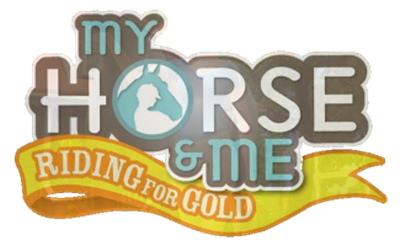 My Horse & Me: Riding for Gold - Clear Logo Image
