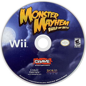 Monster Mayhem: Build and Battle - Disc Image