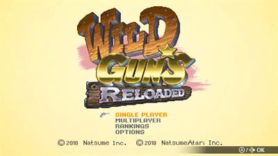 Wild Guns Reloaded - Screenshot - Game Title Image