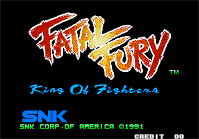 Fatal Fury: King of Fighters - Screenshot - Game Title Image