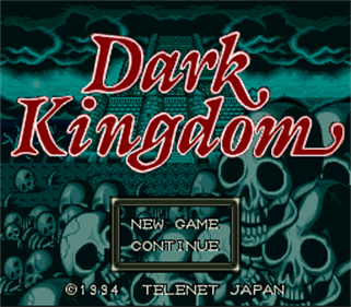 Dark Kingdom - Screenshot - Game Title Image
