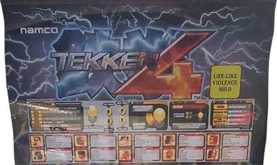 Tekken 4 - Arcade - Marquee Image