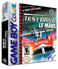 Test Drive Le Mans - Box - 3D Image