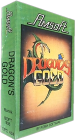Dragons Gold - Box - 3D Image