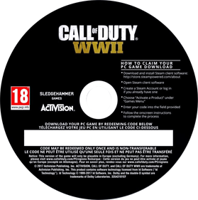 Call of Duty: WWII - Disc Image