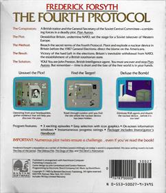 The Fourth Protocol - Box - Back Image