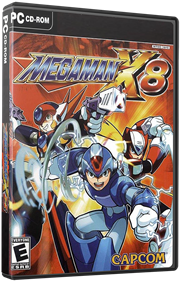 Mega Man X8 - Box - 3D Image