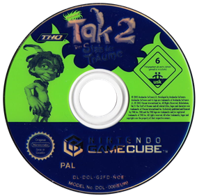 Tak 2: The Staff of Dreams - Disc Image