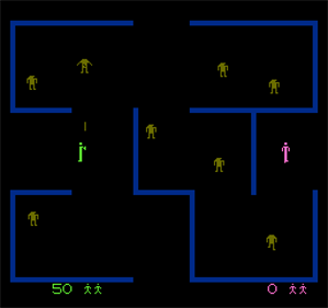 Berzerk - Screenshot - Gameplay Image
