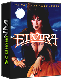 Elvira: The Fantasy Adventure - Box - 3D Image