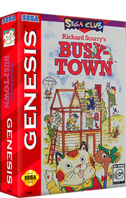 Richard Scarry's Busy-Town - Box - 3D Image