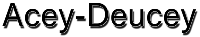 Acey-Deucey - Clear Logo Image