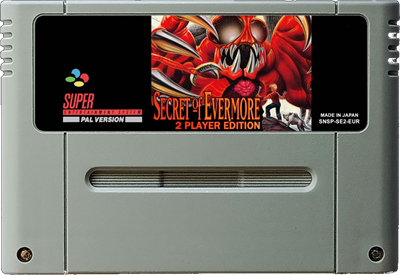 Secret of Evermore: 2 Player Edition - Fanart - Cart - Front