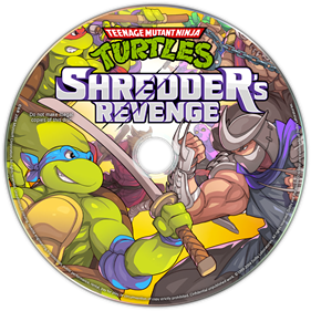 Teenage Mutant Ninja Turtles: Shredder's Revenge - Fanart - Disc Image