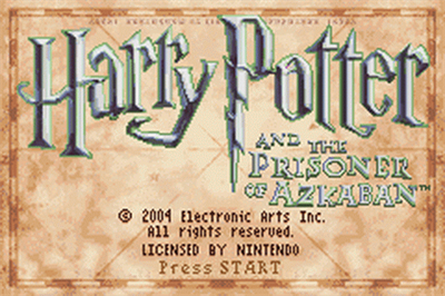 Harry Potter and the Prisoner of Azkaban - Screenshot - Game Title Image