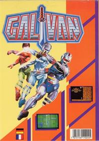 Galivan - Box - Back Image