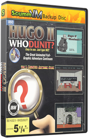 Hugo II: Whodunit? - Box - 3D Image