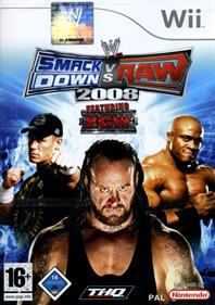 WWE SmackDown vs. Raw 2008 - Box - Front Image