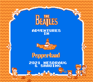 The Beatles: Adventures in Pepperland - Screenshot - Game Title Image