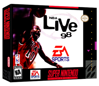 NBA Live 98 - Box - 3D Image