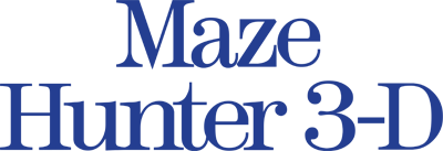 Maze Hunter 3-D - Clear Logo Image