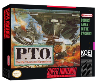 P.T.O.: Pacific Theater of Operations - Box - 3D Image